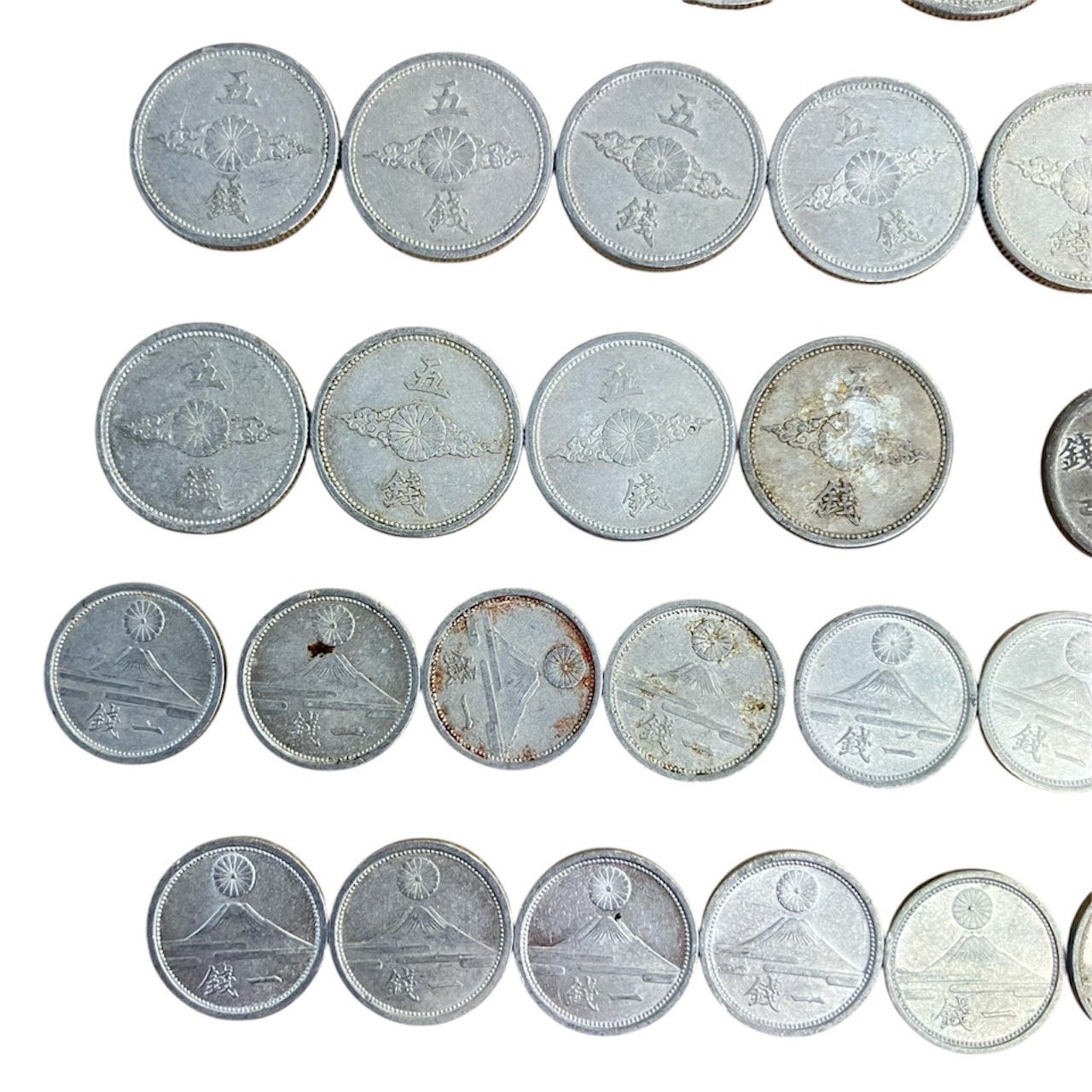 旧貨幣、メダル　銀貨 13枚まとめ売り 旧貨幣 74枚 袋 まとめ売り セット - メルカリ