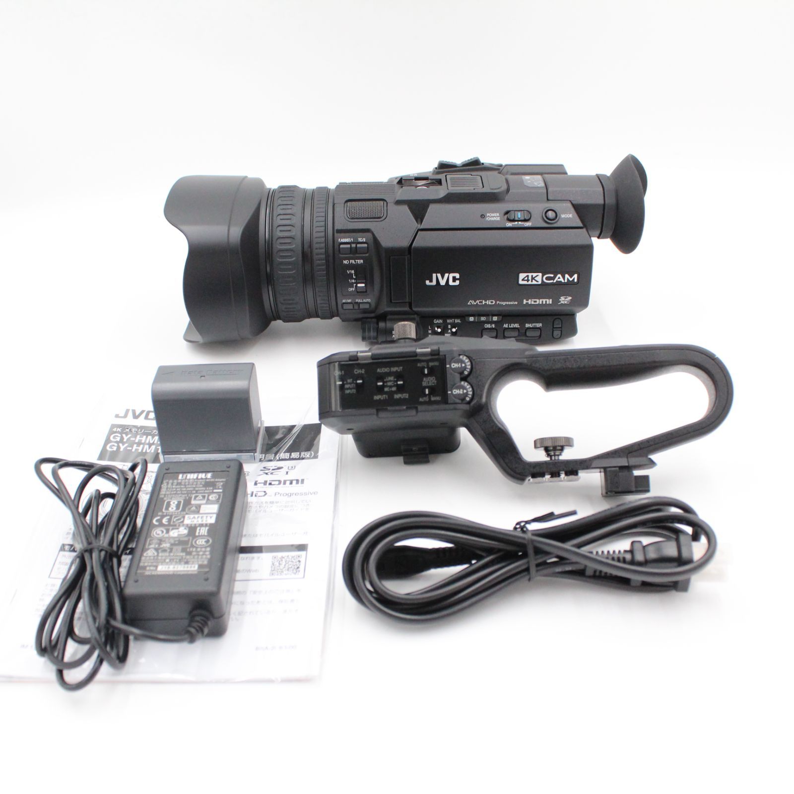 通電85時間 JVC GY-HM 175 4 Kメモリーカードカメラレコーダー