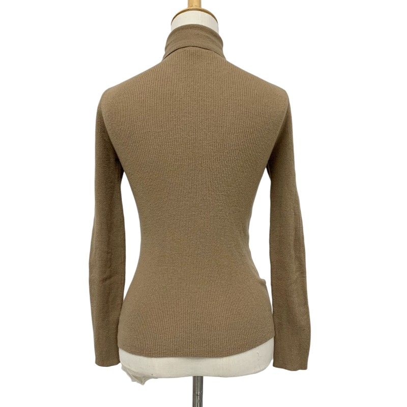 プラダ PRADA トップス バージンウール ブラウン タートルネック