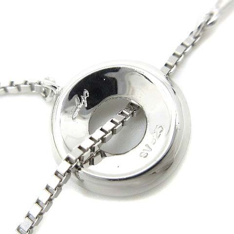 アヤミジュエリー Ayami Jewelry SV925 シルバー ツイスト パヴェ Y字