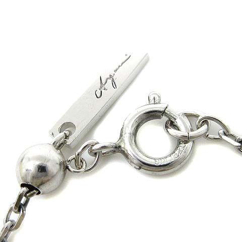 アヤミジュエリー Ayami Jewelry SV925 シルバー ツイスト パヴェ Y字