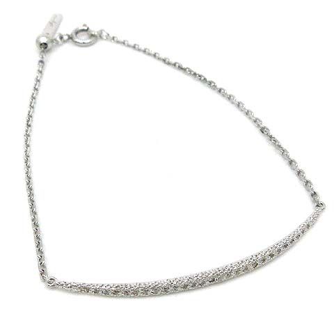 アヤミジュエリー Ayami Jewelry SV925 シルバー ツイスト パヴェ Y字