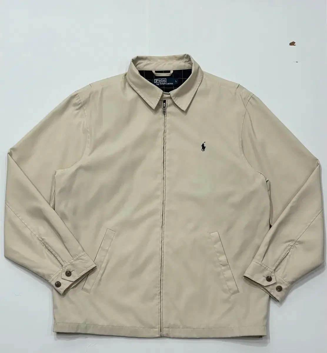 POLO RALPH LAUREN ポロラルフローレン ベージュ ハリントンジャケット