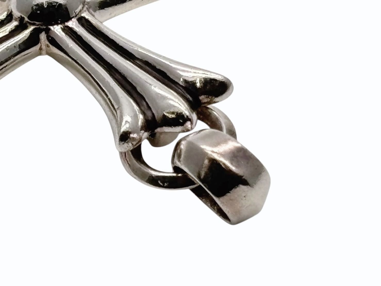  CHROME HEARTS クロムハーツ CH CRS LRG W BALE ラージCHクロス Wベイル ペンダントトップ 重量約44 3 g 4 b 009935 その他 アクセサリー