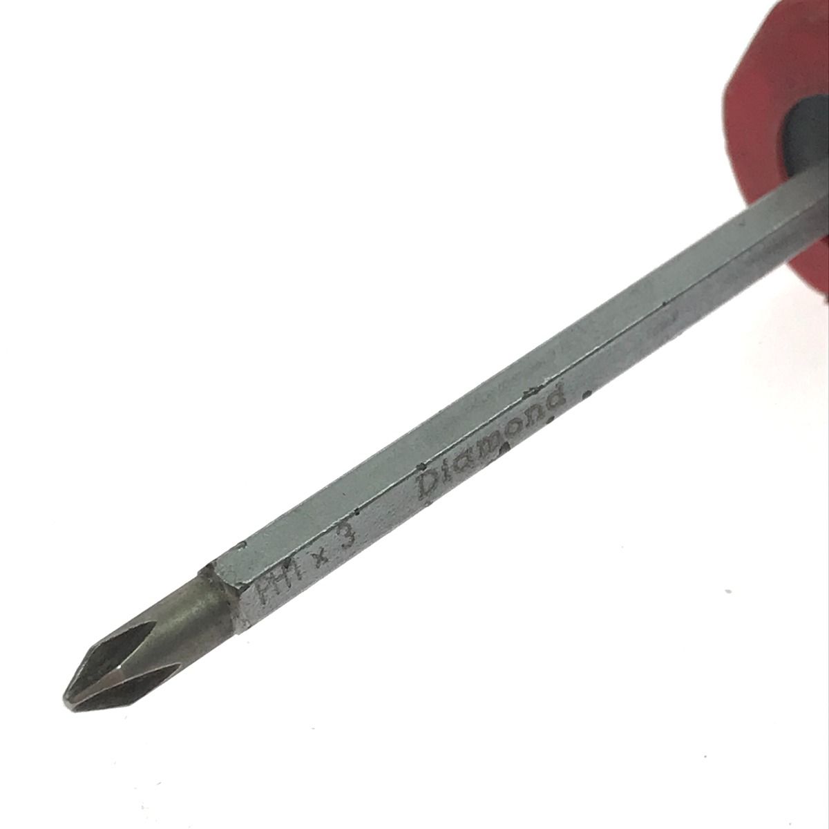 ダイヤモンドチップソフトグリップスクリュードライバー