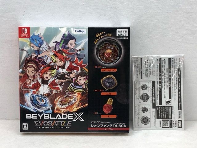 未開封☆Nintendo Switch ベイブレードエックス エボバトル【P3911-008