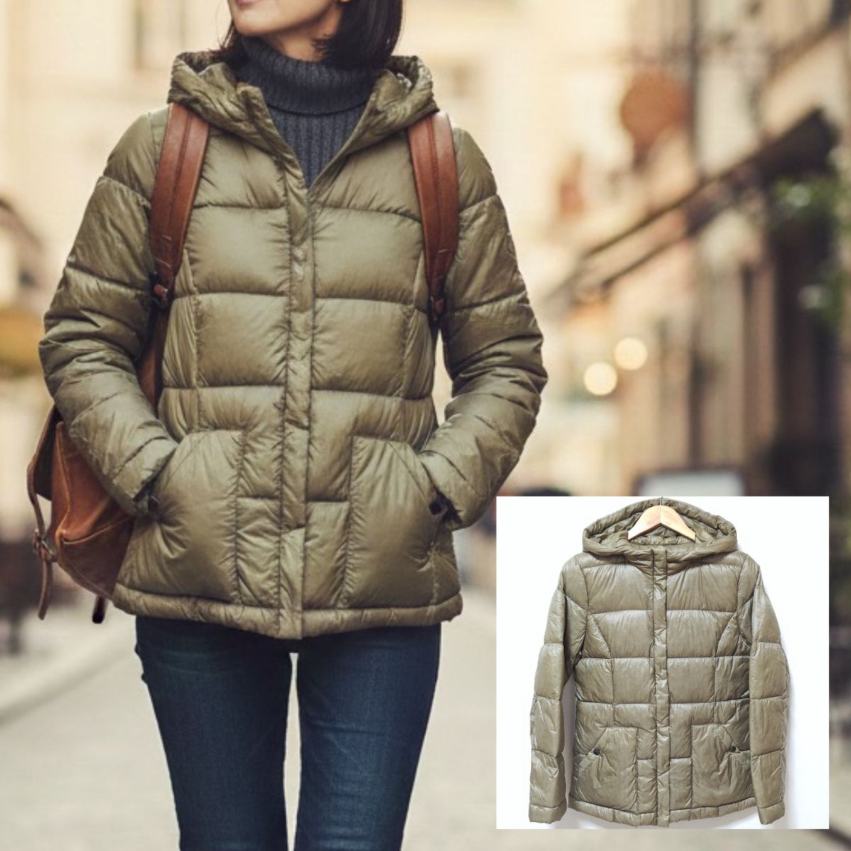 軽くて暖かい！ダブルジップで様々な着こなし◎【Eddie Bauer 