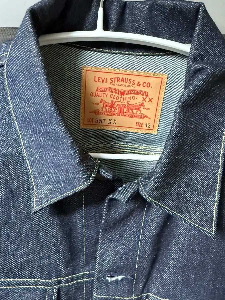 Lvc タイプ3 42 デニムジャケット リジット