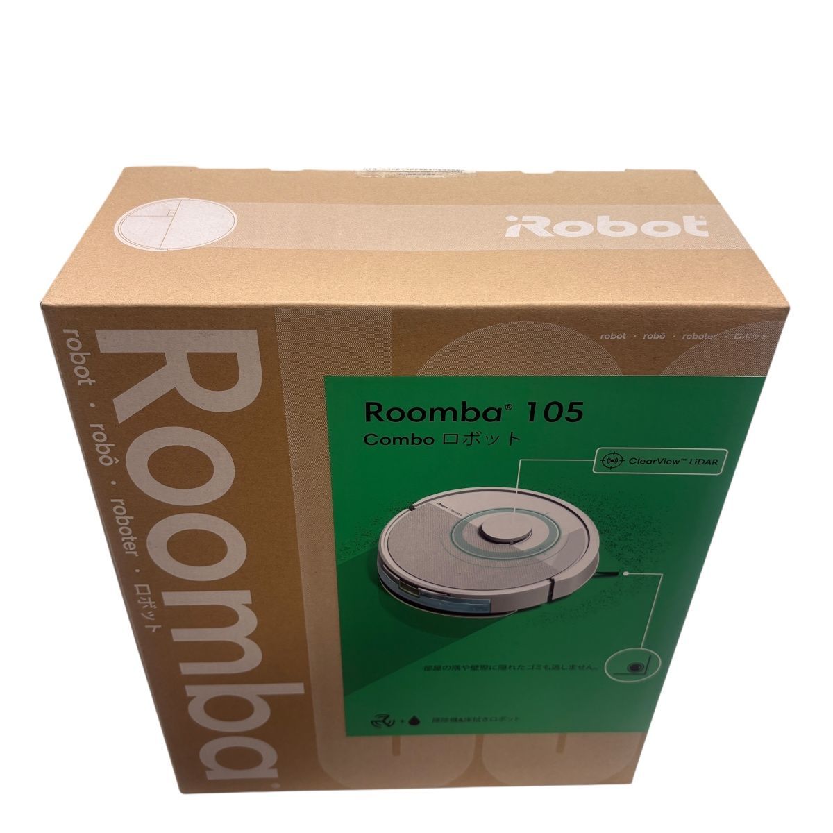 ♪3578 アイロボット ルンバ105コンボ ロボット Y311260 ホワイト 未 