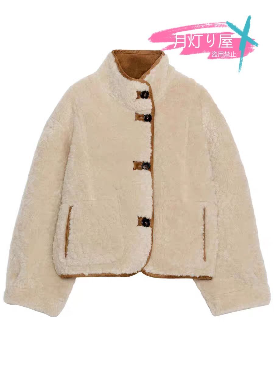 ZARA リバーシブルダブルフェイスジャケット