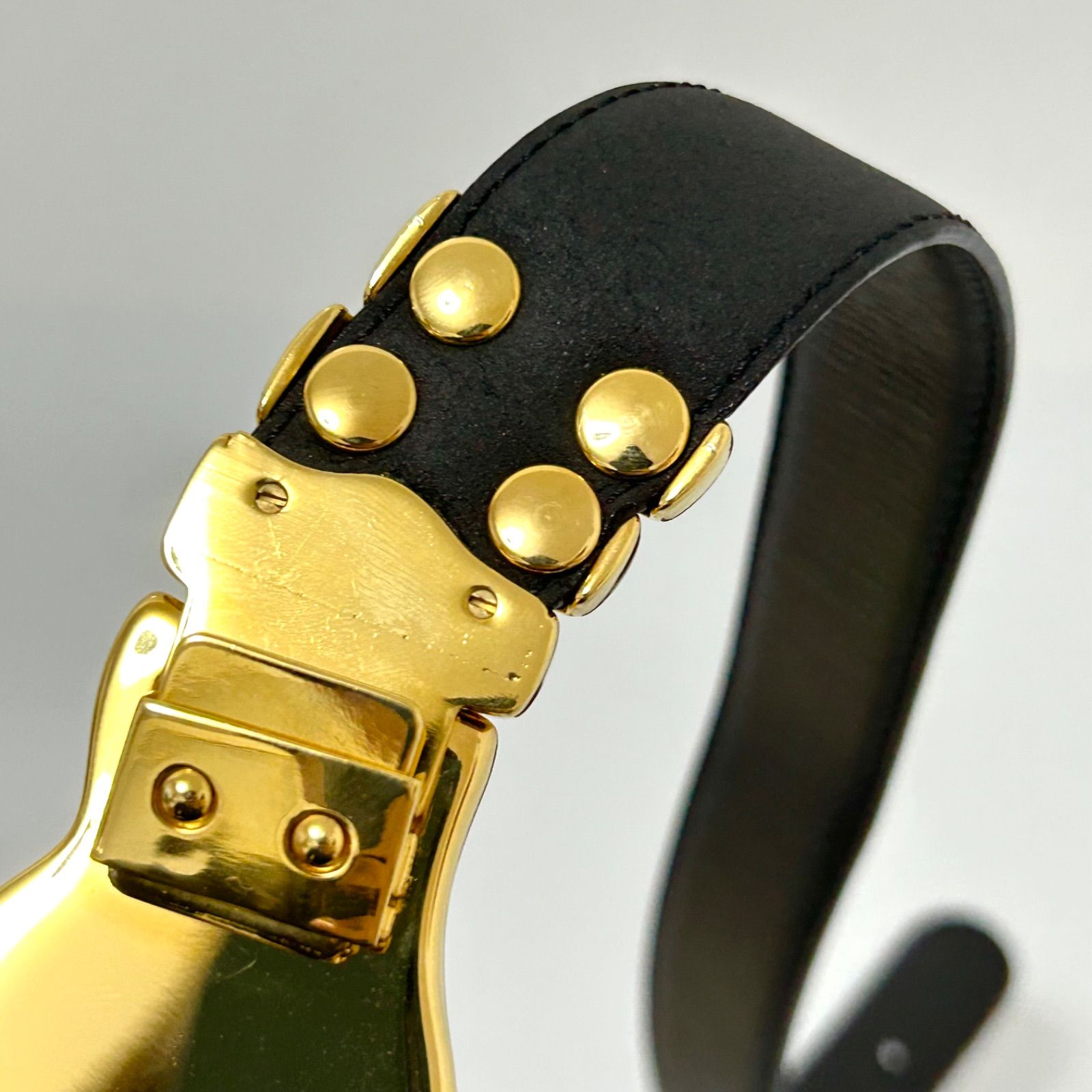 ◇石井竜也氏 GLORIA VEATRICE 黒 レザー ベルト ◇石井竜也氏 GLORIA VEATRICE 黒 レザー ベルト 希少 石井竜也 GLORIA