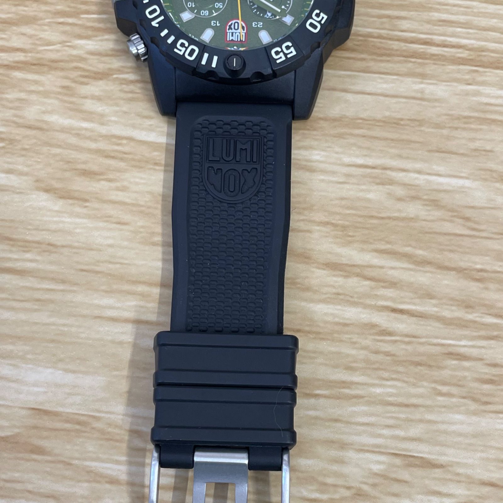 □ルミノックス LUMINOX 3580 クォーツ時計 グリーン文字盤 A25-3503