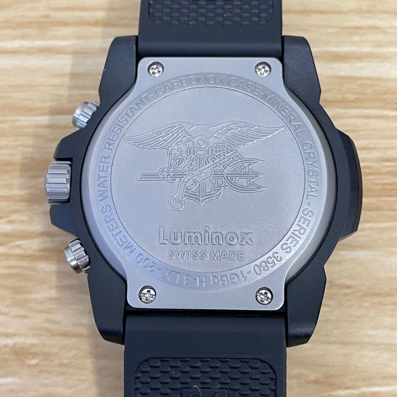 □ルミノックス LUMINOX 3580 クォーツ時計 グリーン文字盤 A25-3503