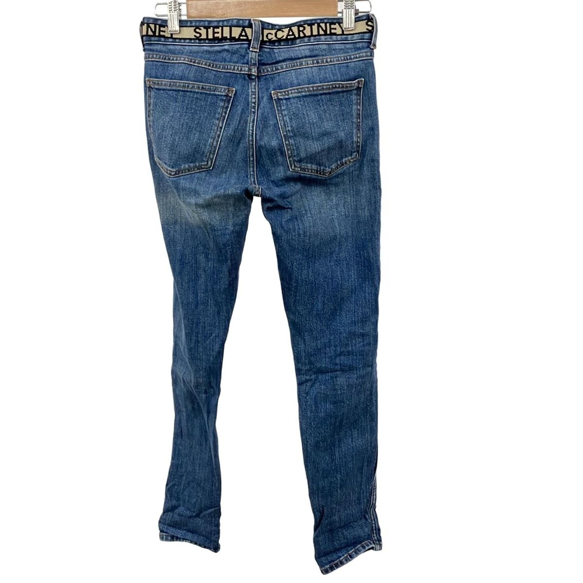 stellamccartney ステラマッカートニー ジーンズ サイズ24 レディース ネイビー フルレングス