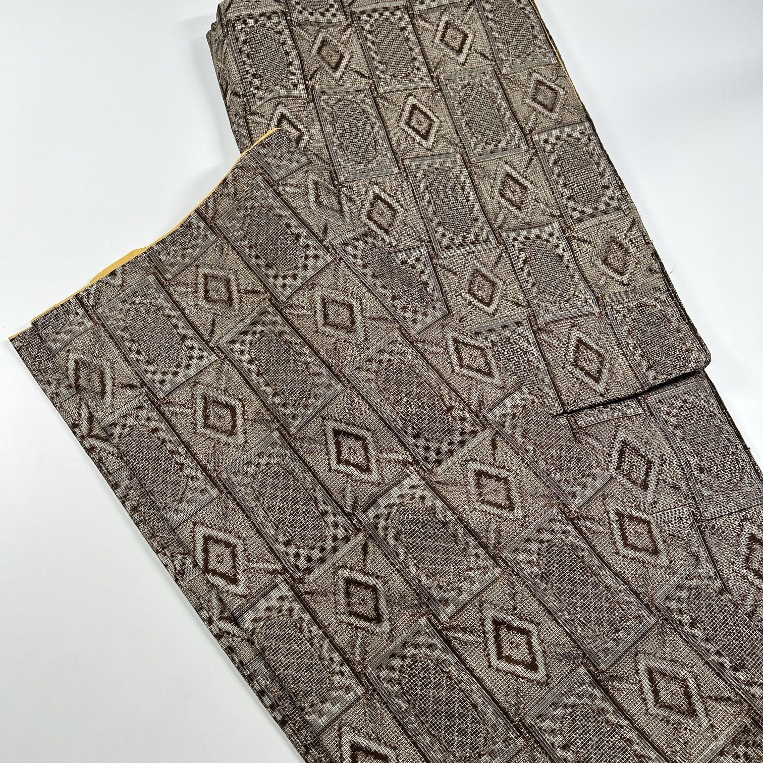 アンティーク大島紬 アンサンブル 4枚 正絹 着物まとめ売り 同梱購入