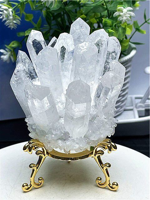 超綺麗高透明度水晶クラスターB88B6/90B51A - メルカリ