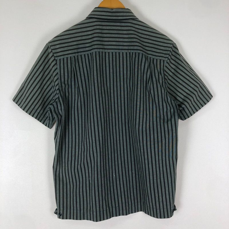 品 STUSSY ステューシー STRIPED S WORK SHIRT 1110174 ストライプ ショートスリーブ ワーク シャツ 半袖 トップス 142-251126-ks-14-tei