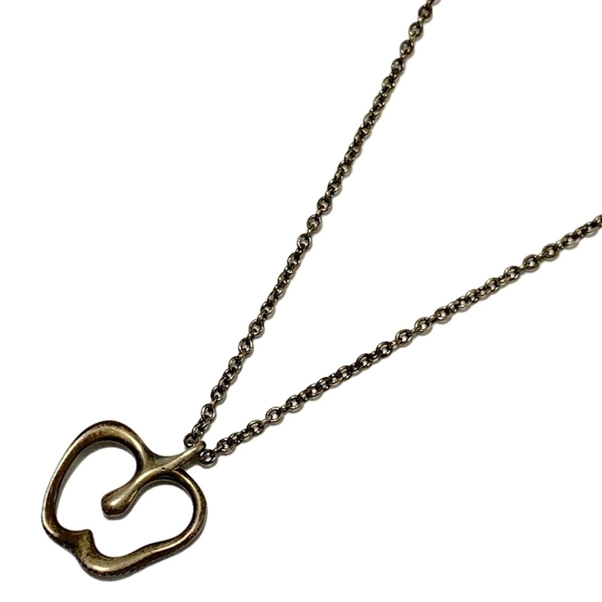 Tiffany&co ティファニー ネックレス アップル ペンダント シルバー