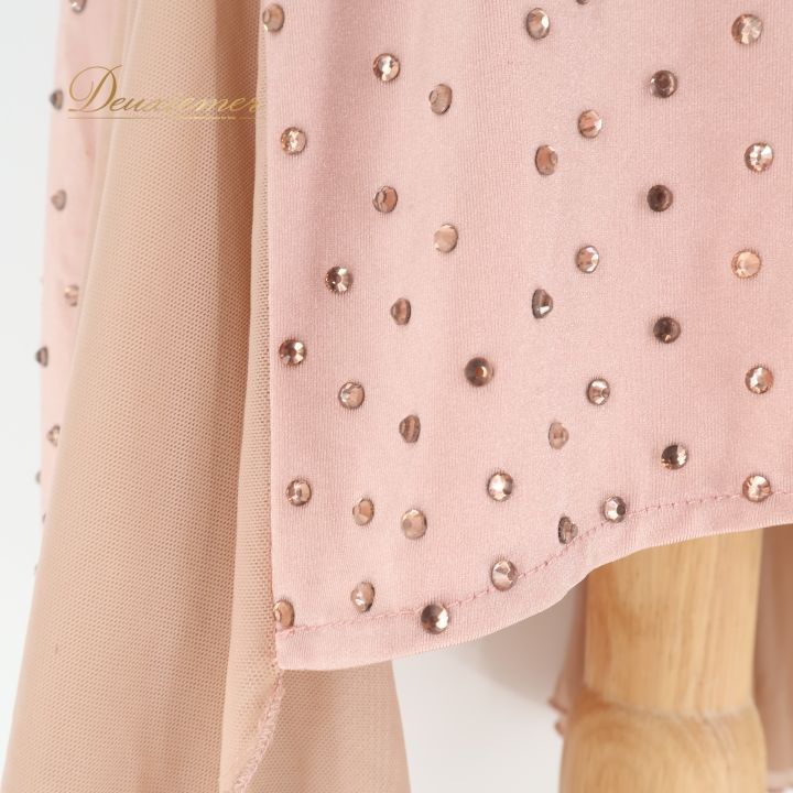 社交ダンス 衣装 ラテン ドレス ワンピース ラテンドレス ピンク