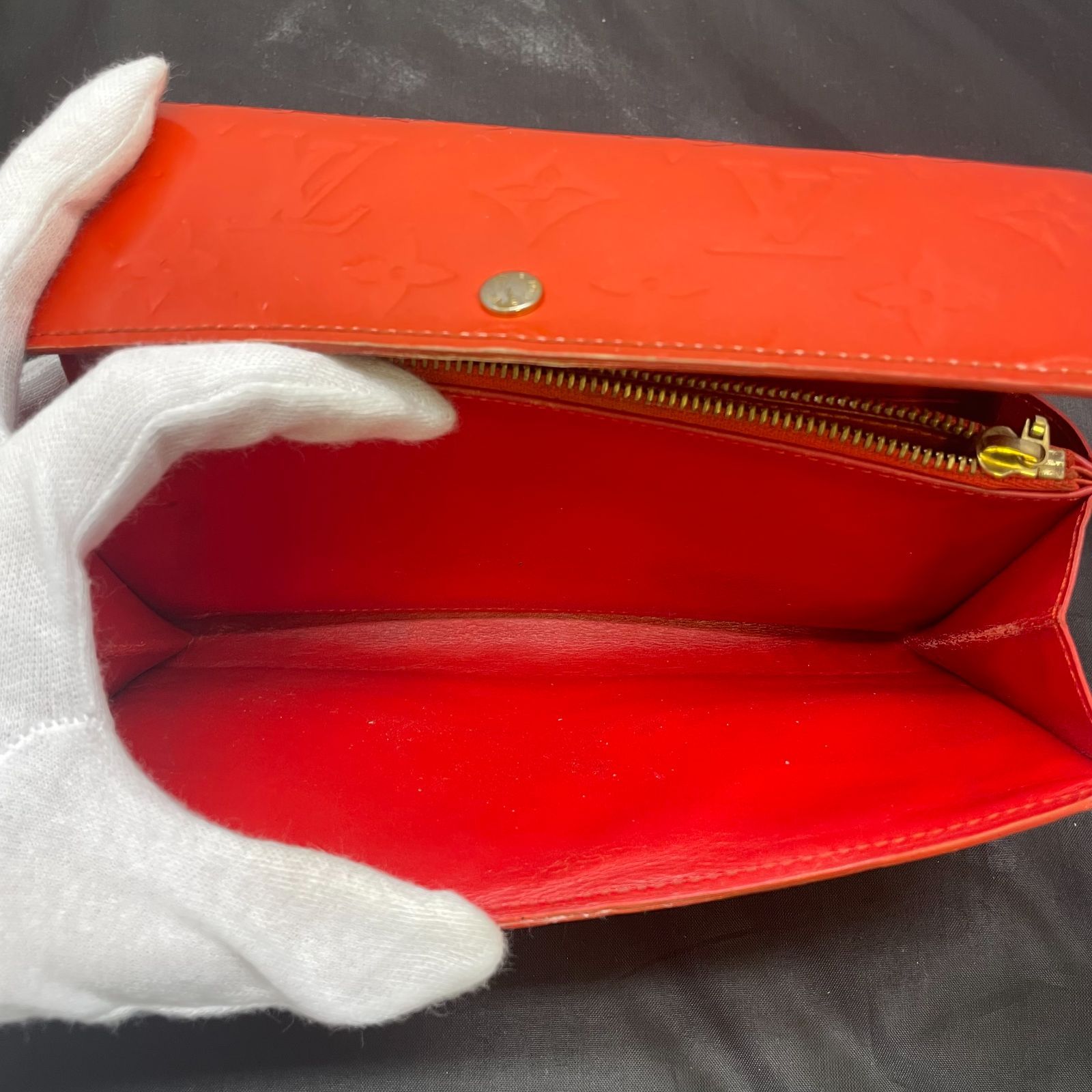 ルイヴィトン モノグラムヴェルニ 長財布 B25110613 - メルカリ