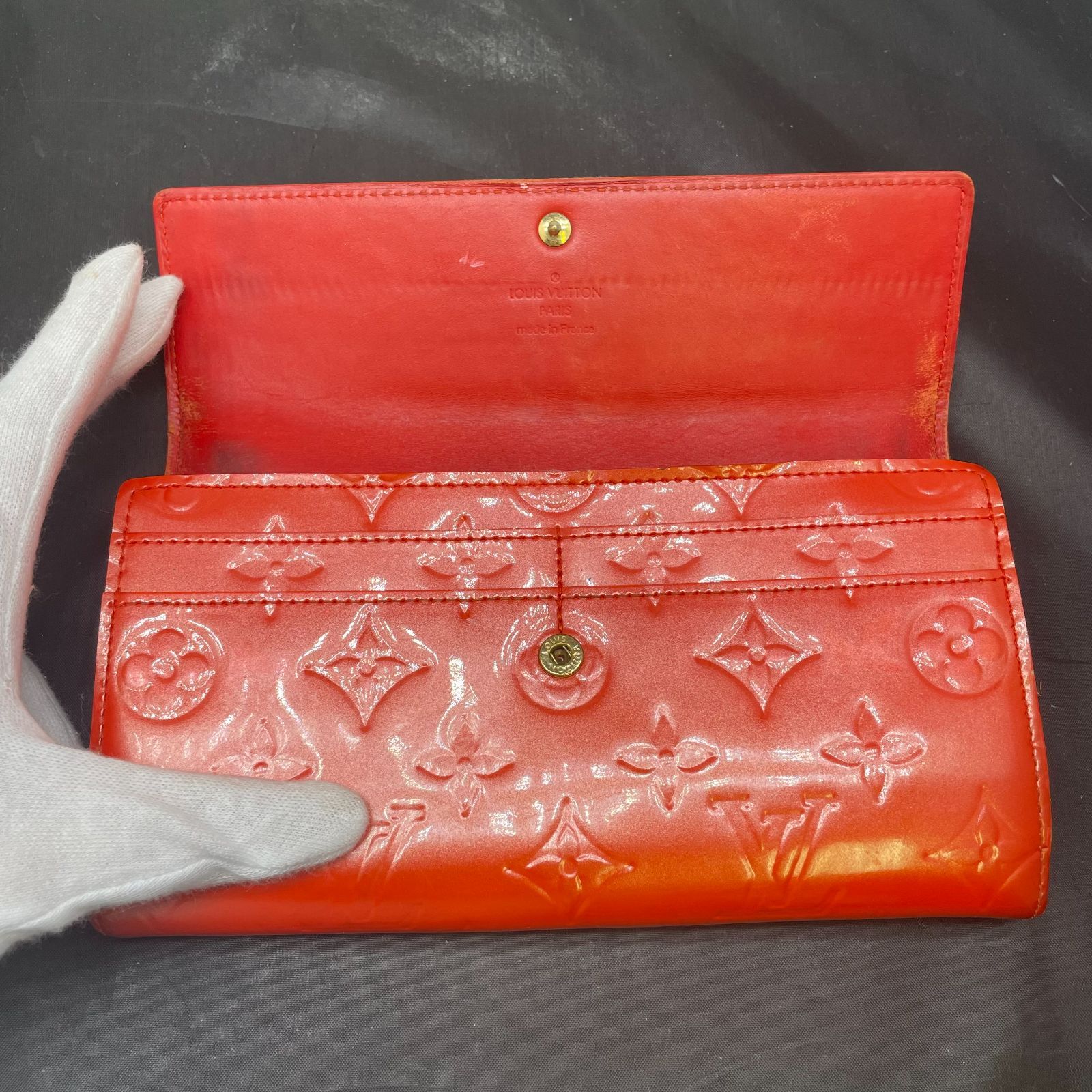 ルイヴィトン モノグラムヴェルニ 長財布 B25110613 - メルカリ