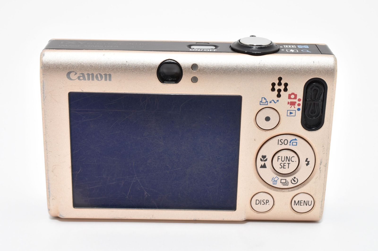 ☆完動品☆ Canon キャノン IXY DIGITAL 20 IS PC1271 ゴールド
