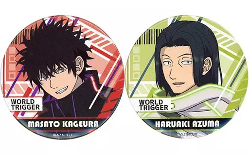 中古】バッジ・ピンズ 影浦雅人＆東春秋 缶バッジセット(2個組