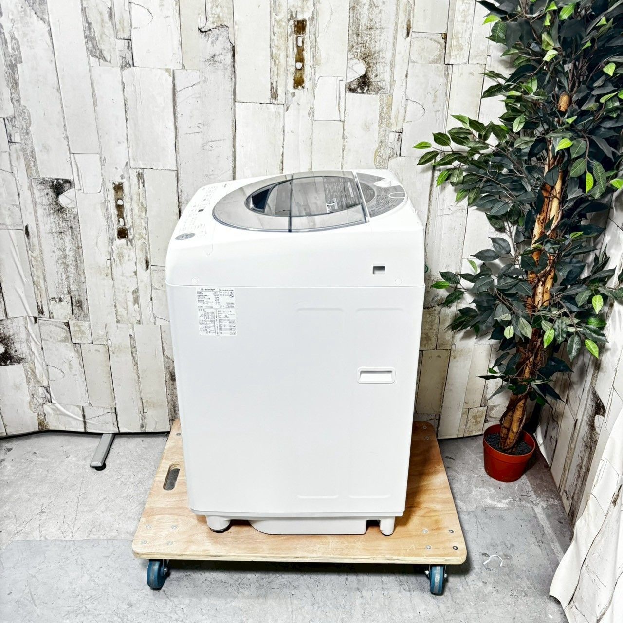 2020年製】 SHARP シャープ ES-GV8E-S 洗濯機 8.0kg - メルカリ