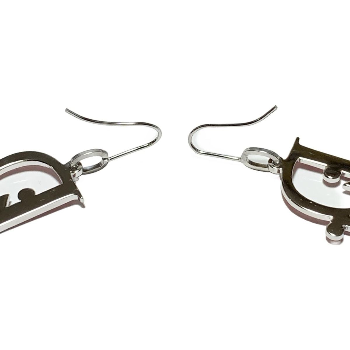  DIOR ChristianDior ディオール クリスチャンディオール ピアス シルバー ピンク Diorモチーフ ピアス(両耳用) アクセサリー