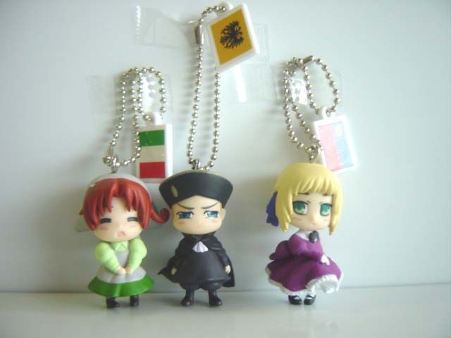 ♯Gtt28FZヘタリアマスコットキーチェーン2全6種 - メルカリ