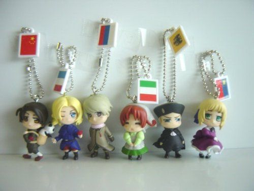 ♯Gtt28FZヘタリアマスコットキーチェーン2全6種 - メルカリ