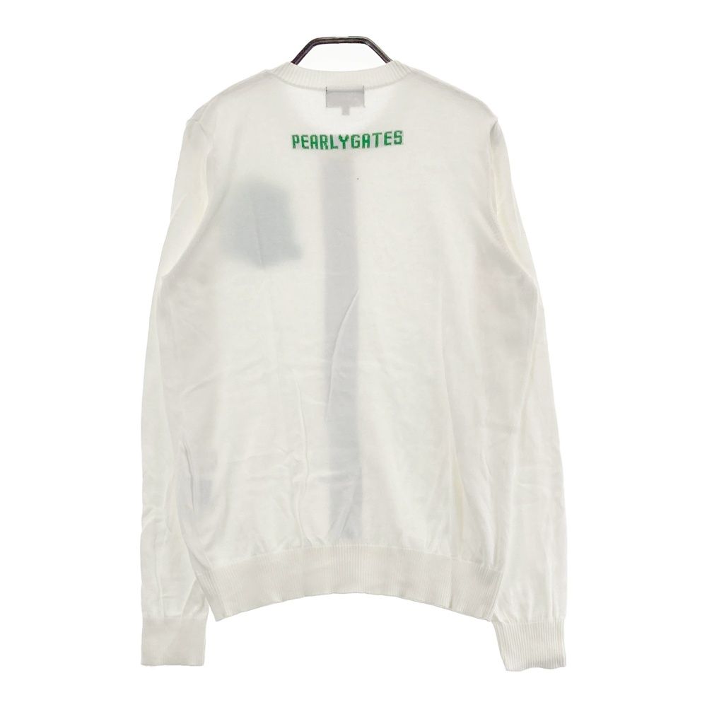 パーリーゲイツ　セーター　サイズ5 ホワイト サイズ：5 PEARLY GATES パーリーゲイツ ニットセーター ホワイト系