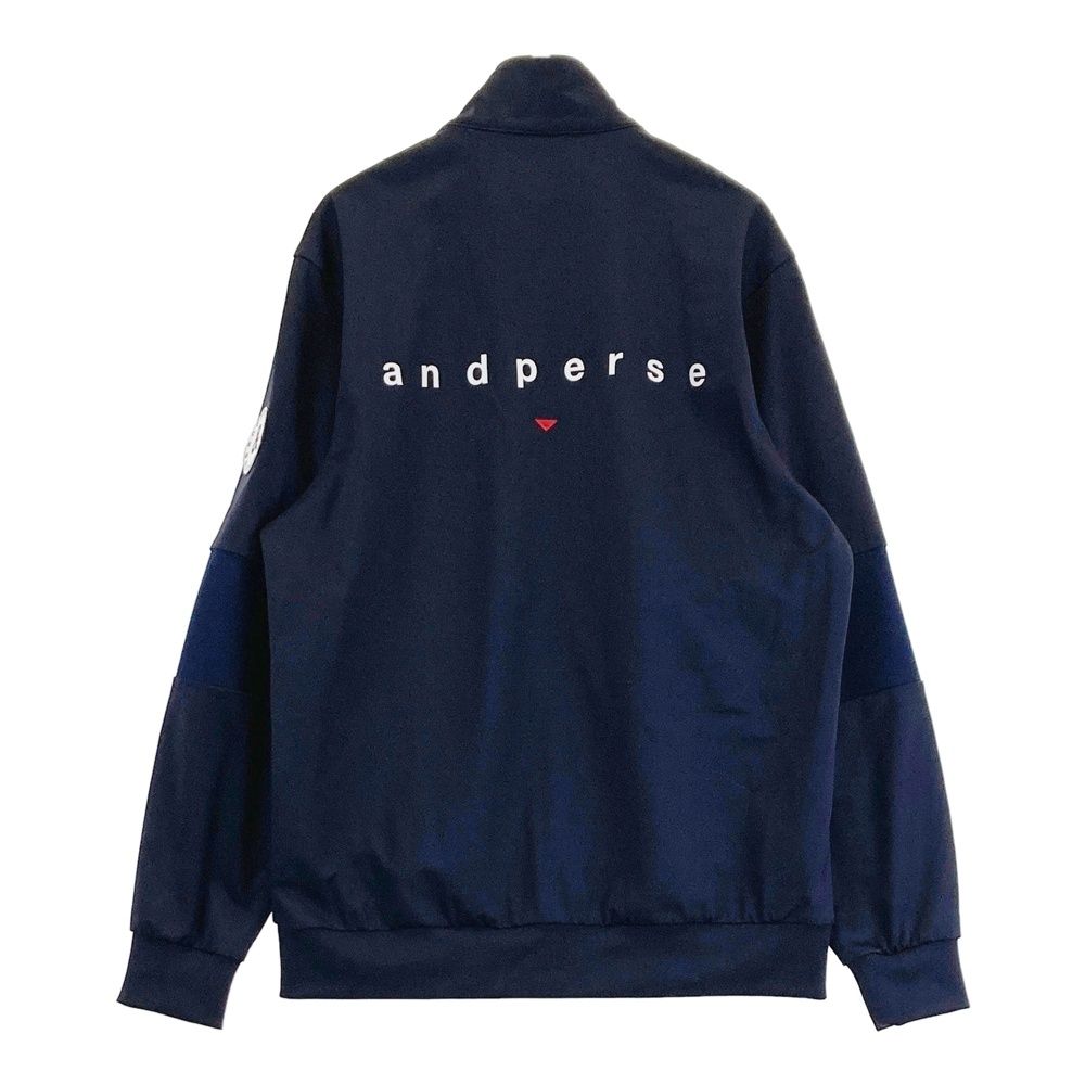サイズ：M AND PER SE アンパスィ 2024年 ジップジャケット ネイビー系