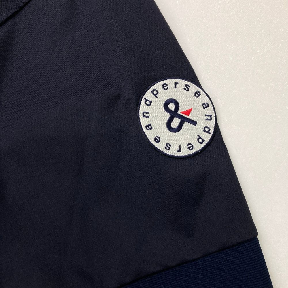 サイズ：M AND PER SE アンパスィ 2024年 ジップジャケット ネイビー系