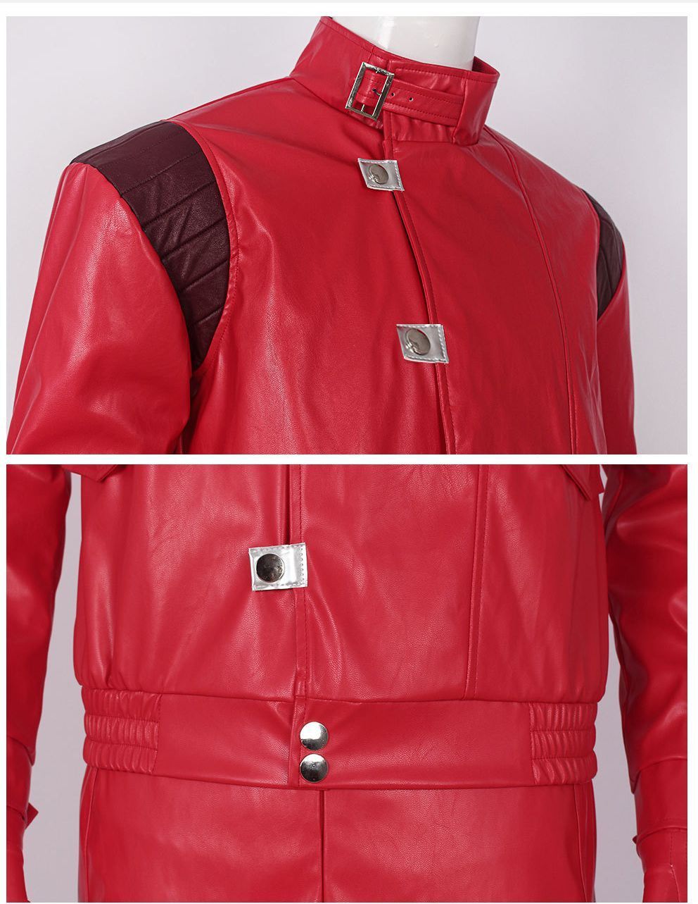 バイカージャケット メンズ アキラ 金田正太郎 コスプレ レザー