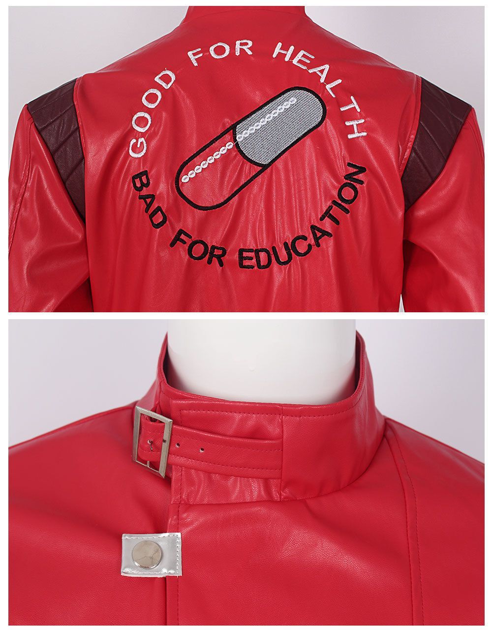 バイカージャケット メンズ アキラ 金田正太郎 コスプレ レザー