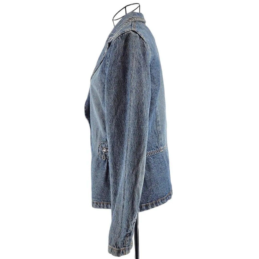 美品】マークジェイコブス デニムジャケット スナップボタン ジップ