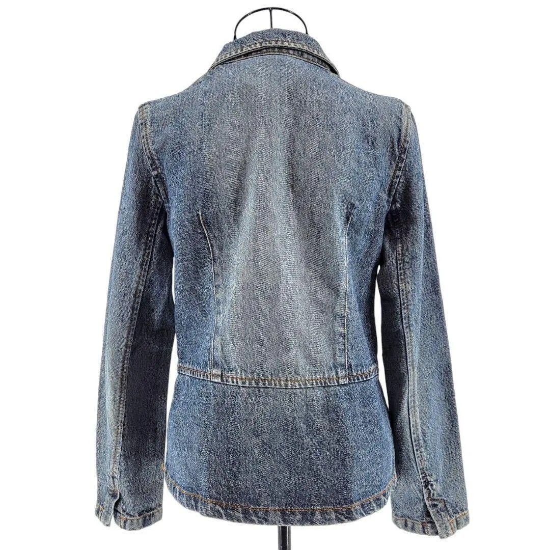 美品】マークジェイコブス デニムジャケット スナップボタン ジップ