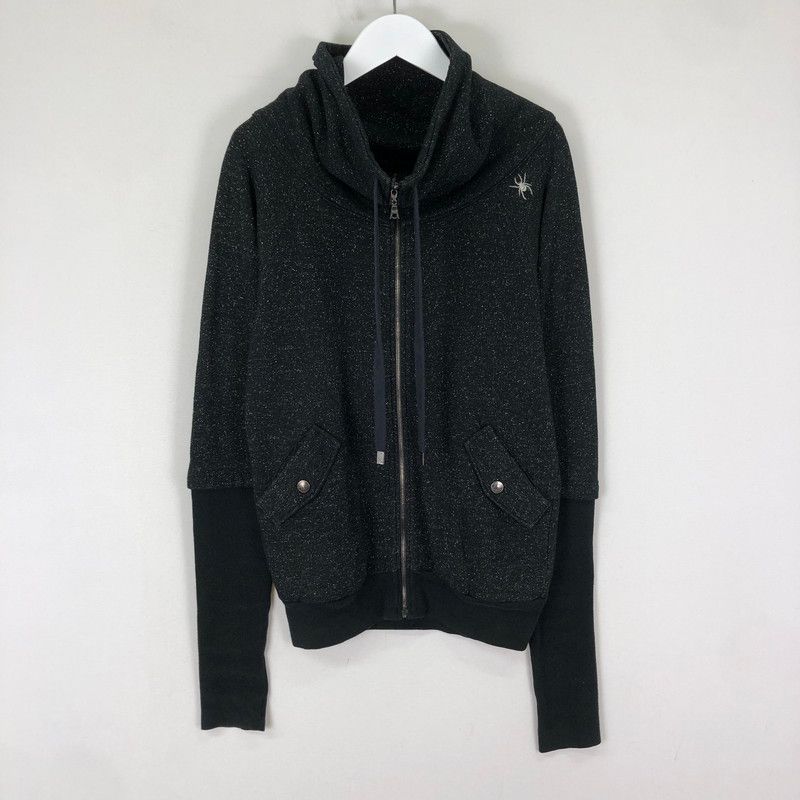 品 GLAMOUR ヒステリックグラマー FULLZIP JACKET 2 CJ 3120 フルジップ スタンド ジャケット ライトアウター 刺繍 168 251126 ks 25 tei