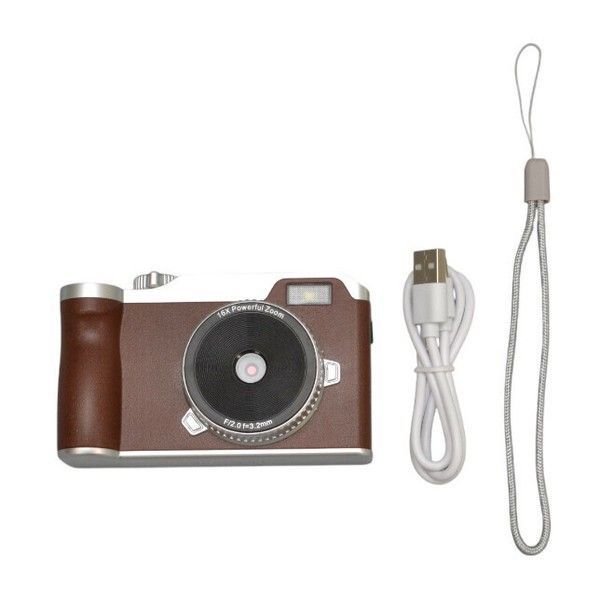 ちょっとレトロなカメラ 新色モスグリーン登場】レトロな写真が撮れる超ミニカメラ「retroCUBE