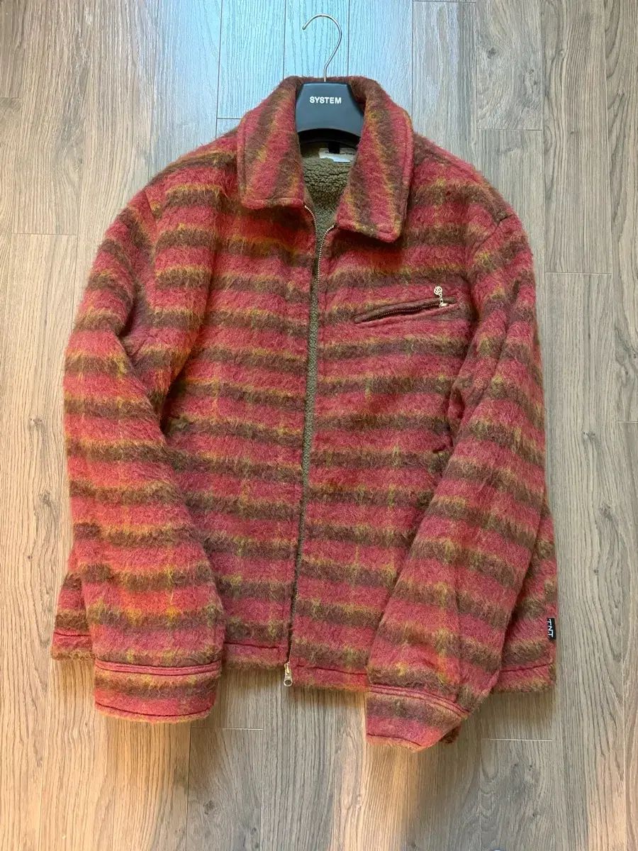 ディスイズネバーザット ウール CHECK ジャケット L