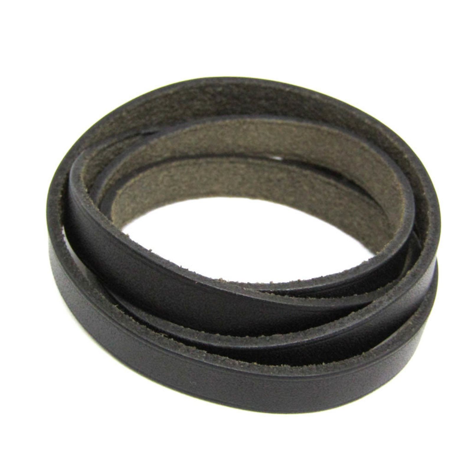 52エルメスHERMESアピ1ブレスチョーカーブラック エルメス(Hermes) アピ アピI 4連ブレスレット チョーカー レザー