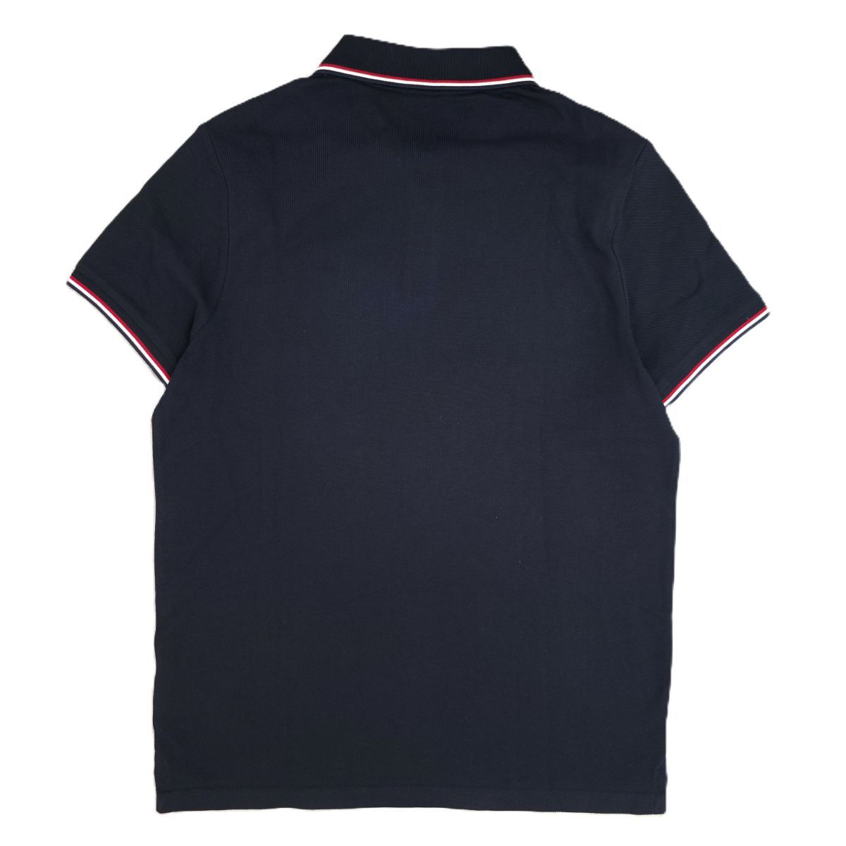 MONCLER モンクレール トリコロール 半袖ポロシャツ ワッペン付き