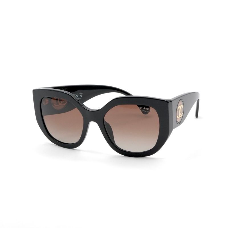 シャネル CHANEL サングラス ブラック ブラウン ココマーク POLARIZED
