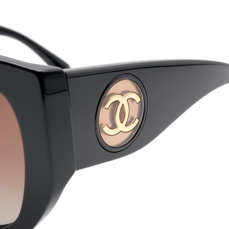 シャネル CHANEL サングラス ブラック ブラウン ココマーク POLARIZED