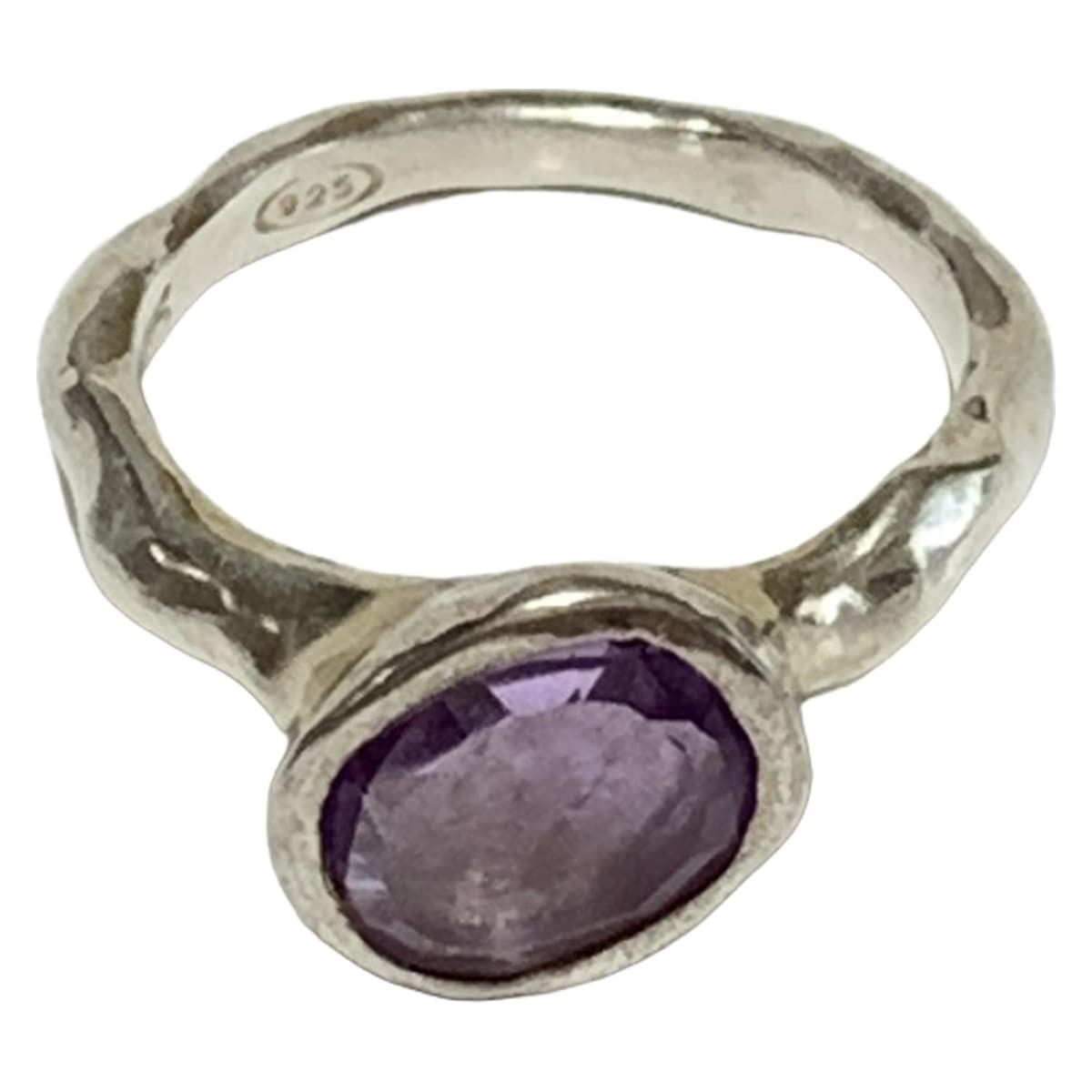RosaMaria ロザ マリア リング - シルバー×パープル ストーン