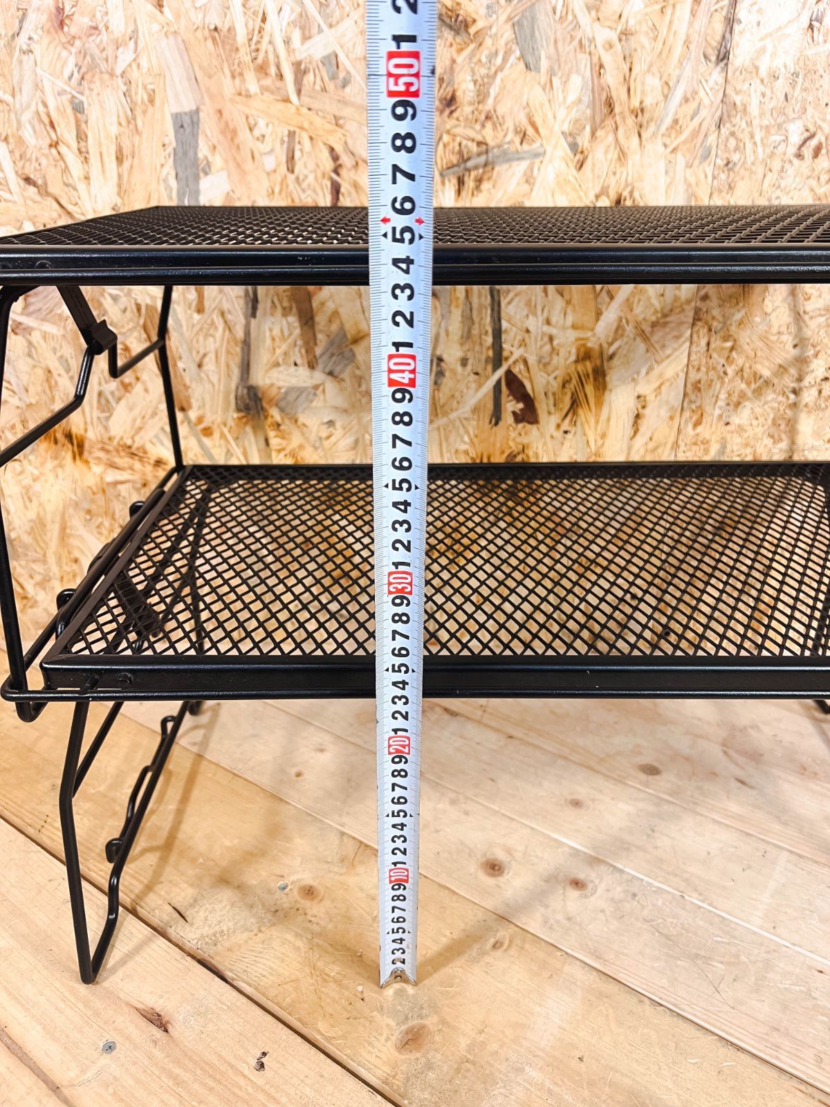 2段ブラック テーブル