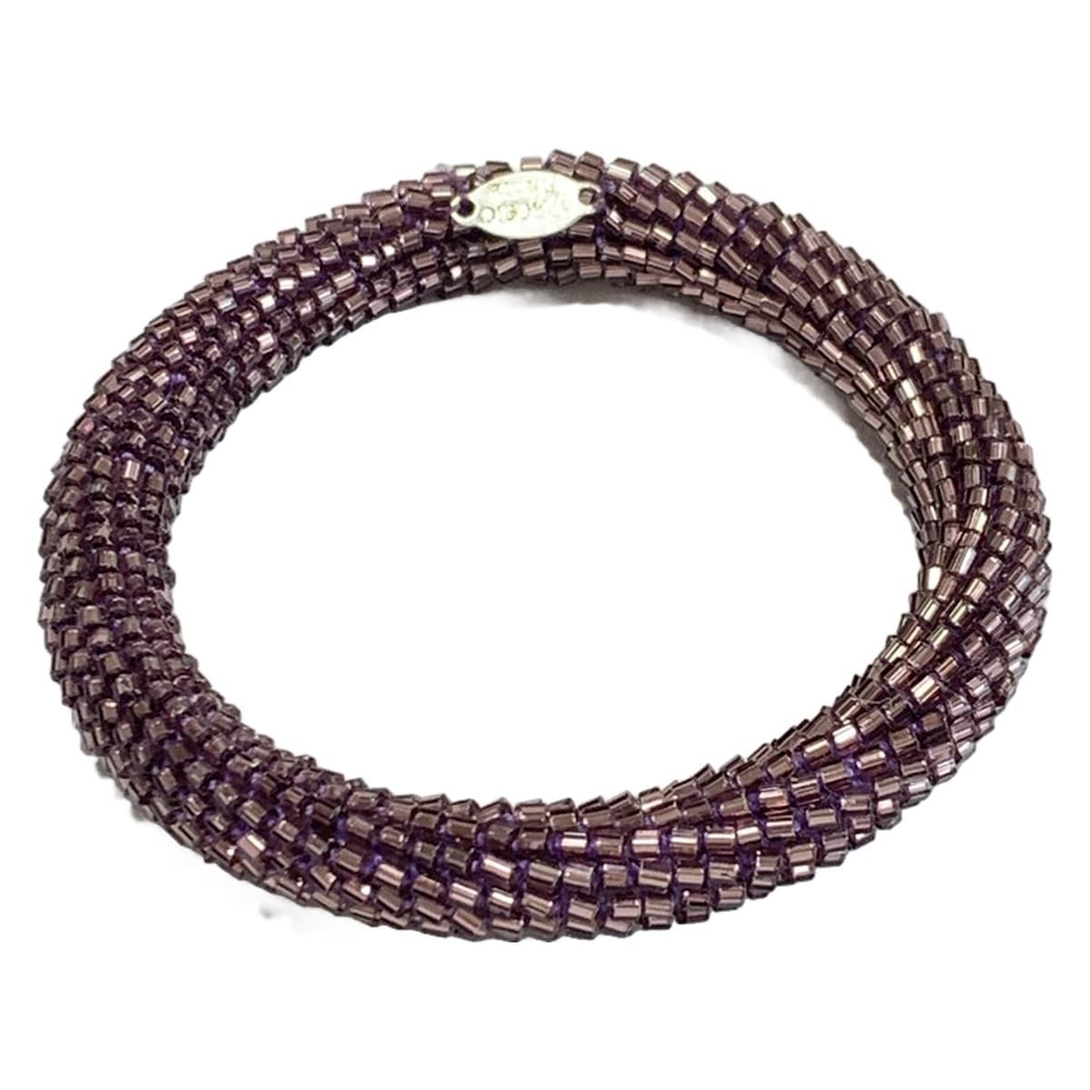 APROSIO&CO(アプロジオ) ブレスレット - パープル - メルカリ