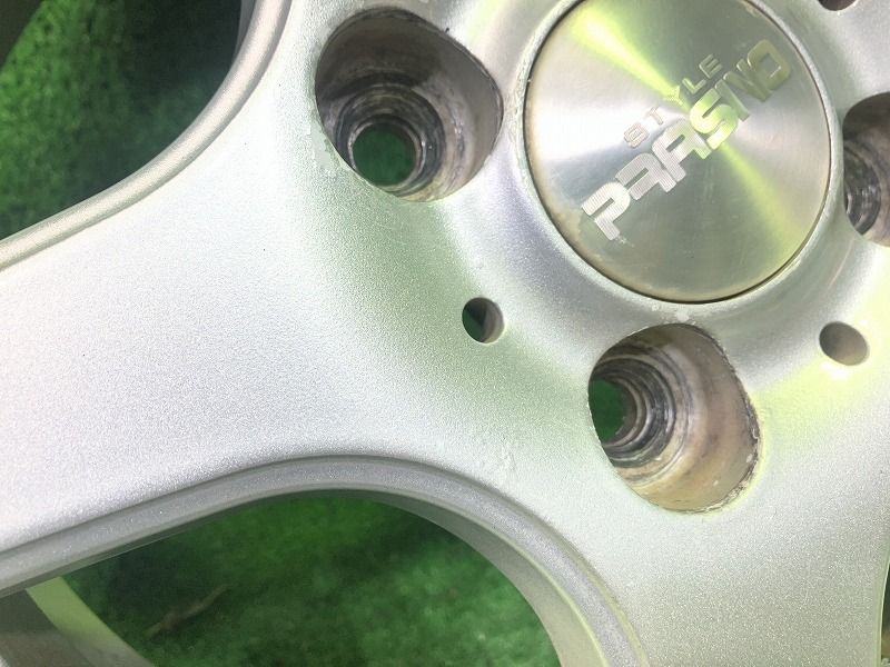 プラシノ ｳﾞｨｯﾂ ﾉｰﾄ ホイール アルミ シルバー 14インチ 5 J 4穴 4本 100 45