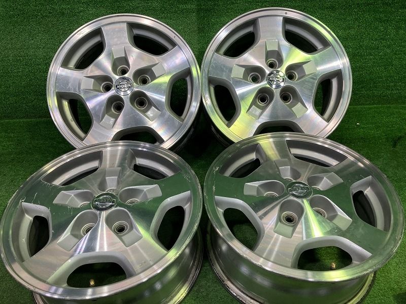 日産 NISSAN レパード JY 33 ホイール アルミ ポリッシュ 16インチ 6 5 J 5穴 4本 114 3 45